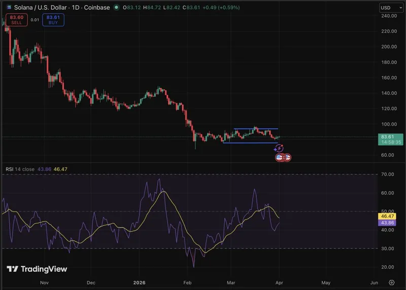 Solana price is holding; it is barely moving with just 1% gain in the last 24 hours, even with bullish catalysts that bring a good prediction.