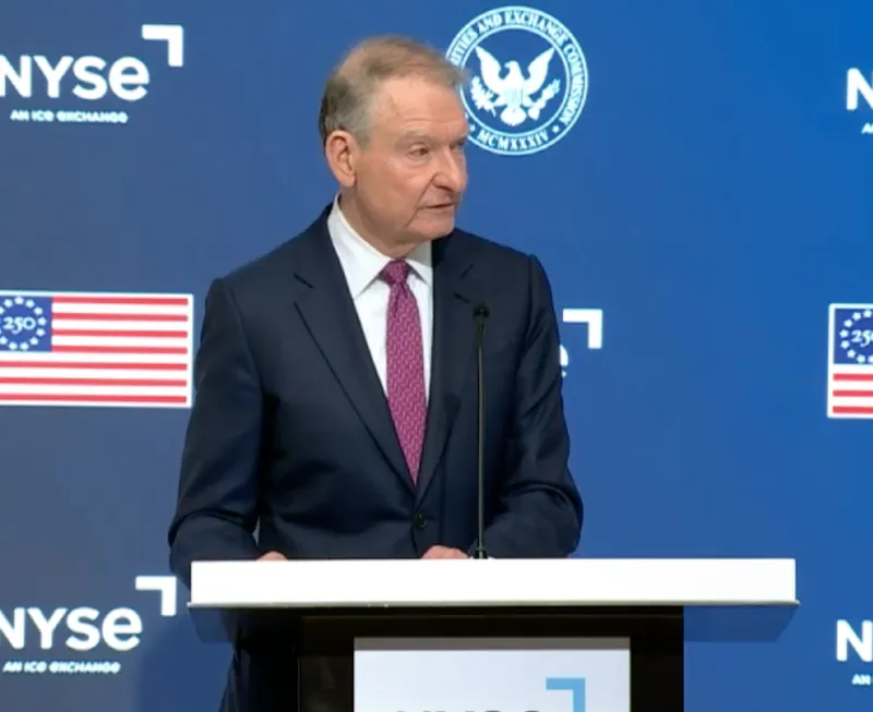 SEC主席：2026年将推进加密货币监管新规