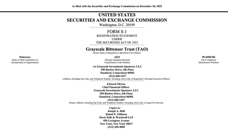 SEC, Tokens, Grayscale, ETF