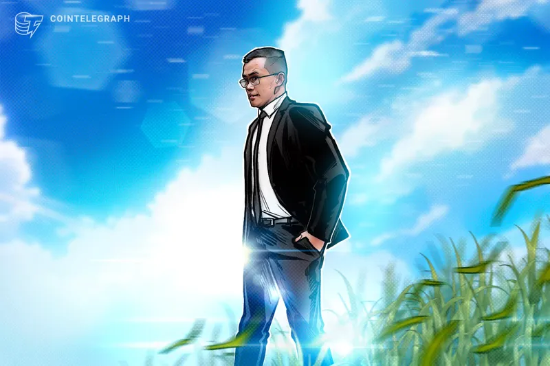 赵长鹏不考虑重返币安,预测2026年将迎来比特币(BTC)超级周期