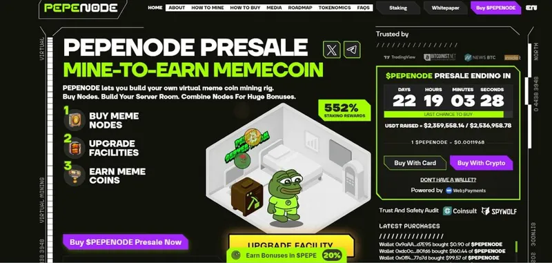 Bitcoin Price Prediction - Pepenode Banner