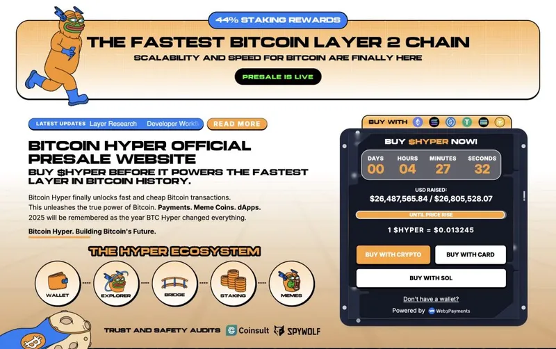 bitcoin hyper presale