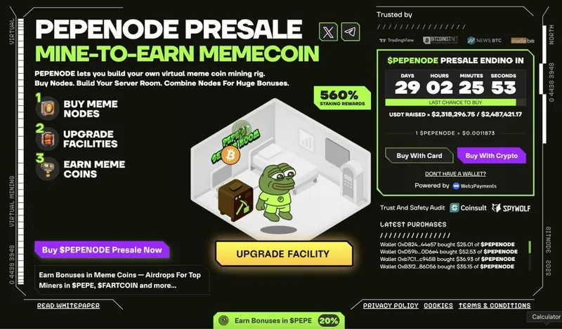 pepenode crypto presale