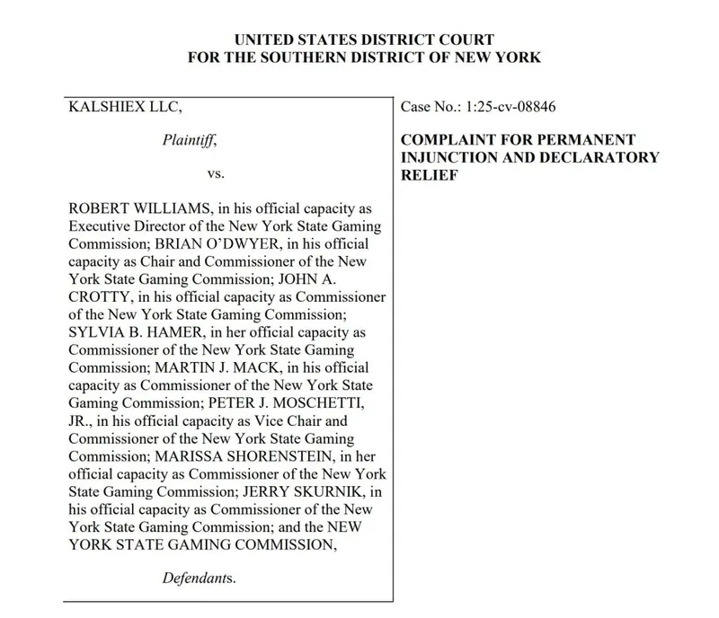 Kalshi Sues New York to 'Protect' Sports Prediction Markets