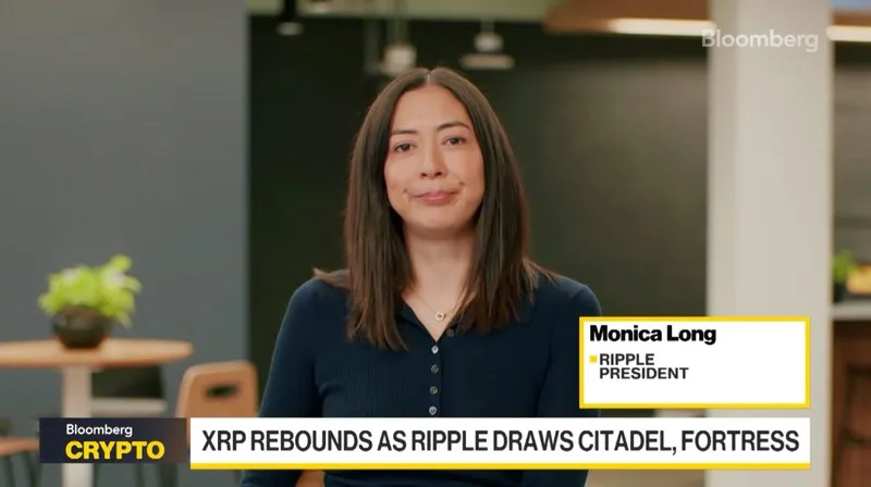 Ripple No IPO - Bloomberg Interview Image
