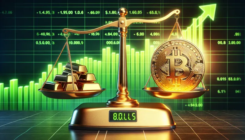 比特币展现韧性：投资者转向加密资产，黄金ETF遭遇大规模赎回