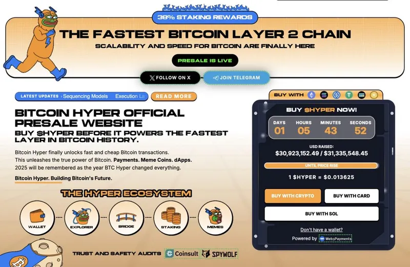 bitcoin hyper presale
