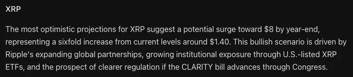 Strange New Chinese AI 'KIMI' Predicts the Price of XRP, Ethereum and Dogecoin by the End of 2026