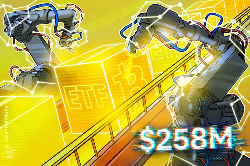 比特币交易型开放式指数基金(ETF)实现2.58亿美元资金净流入,机构投资者在第四季度减持达25000枚BTC