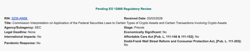 Cryptocurrencies, Law, Security, SEC, White House