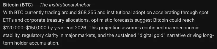 China's Alibaba AI Predicts the Price of XRP, Bitcoin and Ethereum by the End of 2026