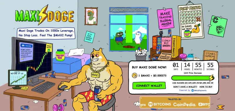Bitcoin Price Prediction - Maxidoge banner